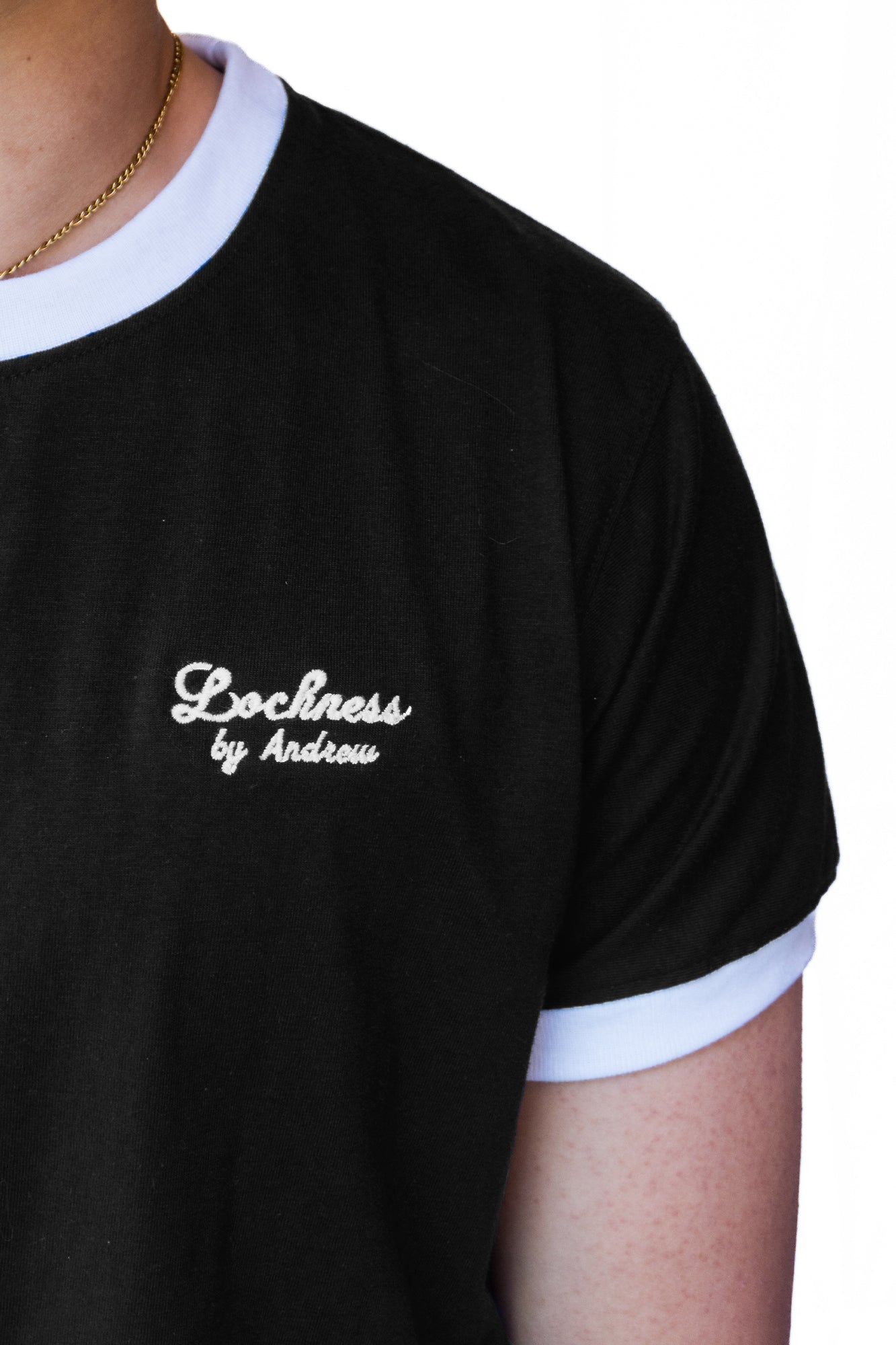 Camiseta de Manga Corta Combinada