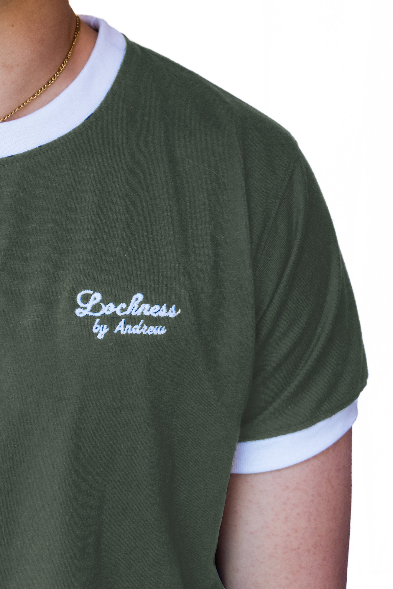 Camiseta de Manga Corta Combinada
