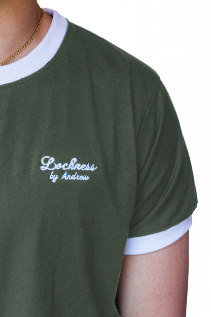 Camiseta de Manga Corta Combinada