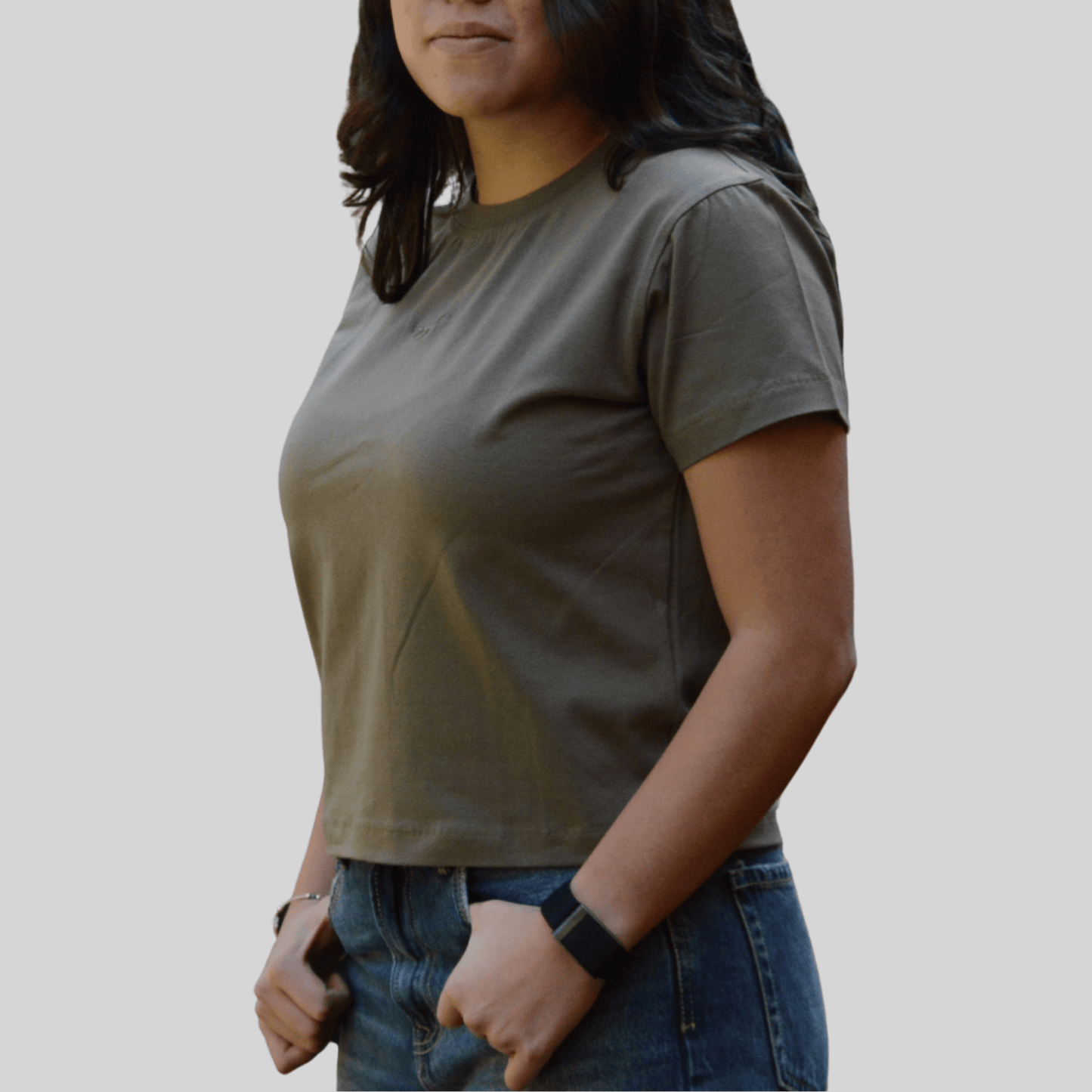 T-Shirt Básica Mujer Slim Fit