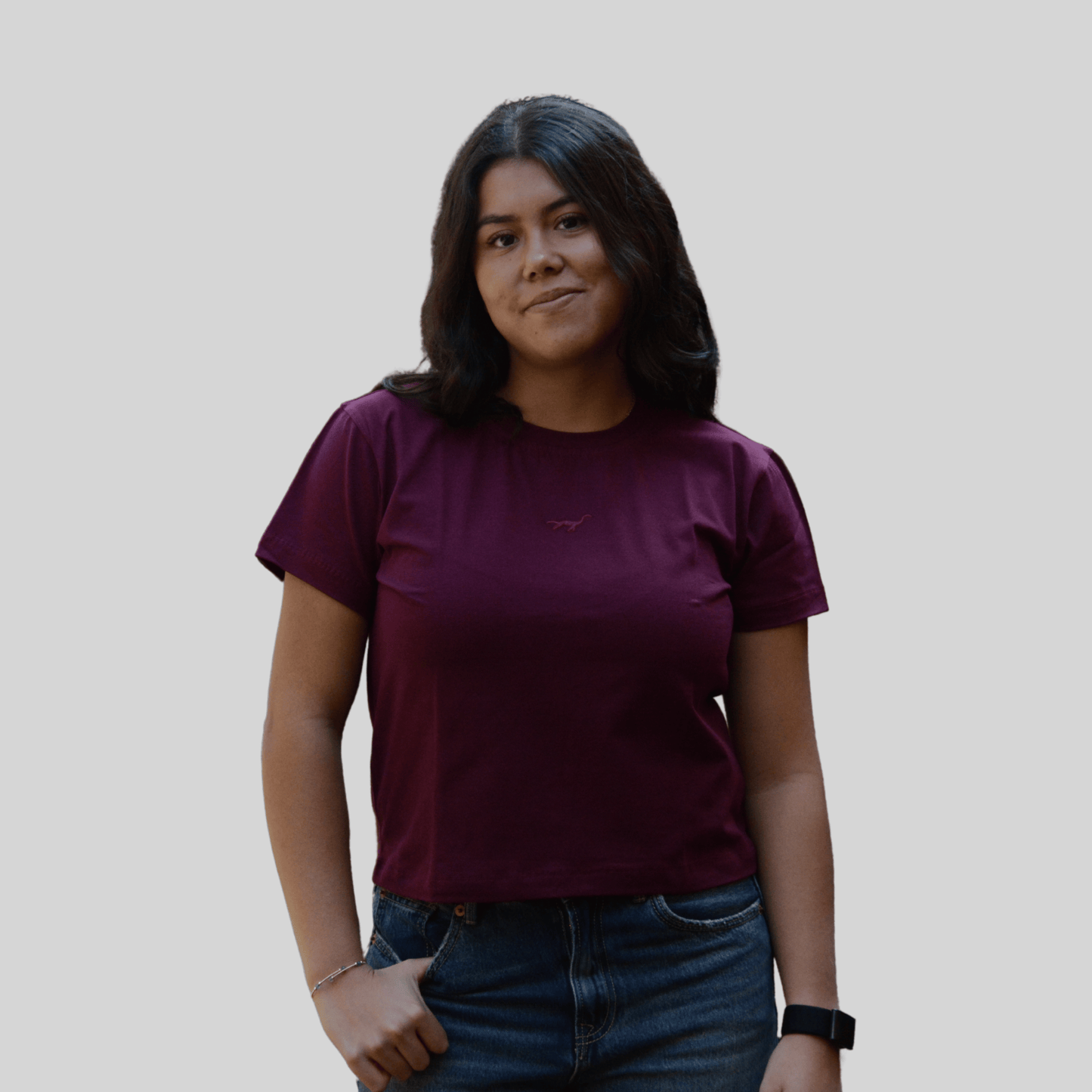 T-Shirt Básica Mujer Slim Fit