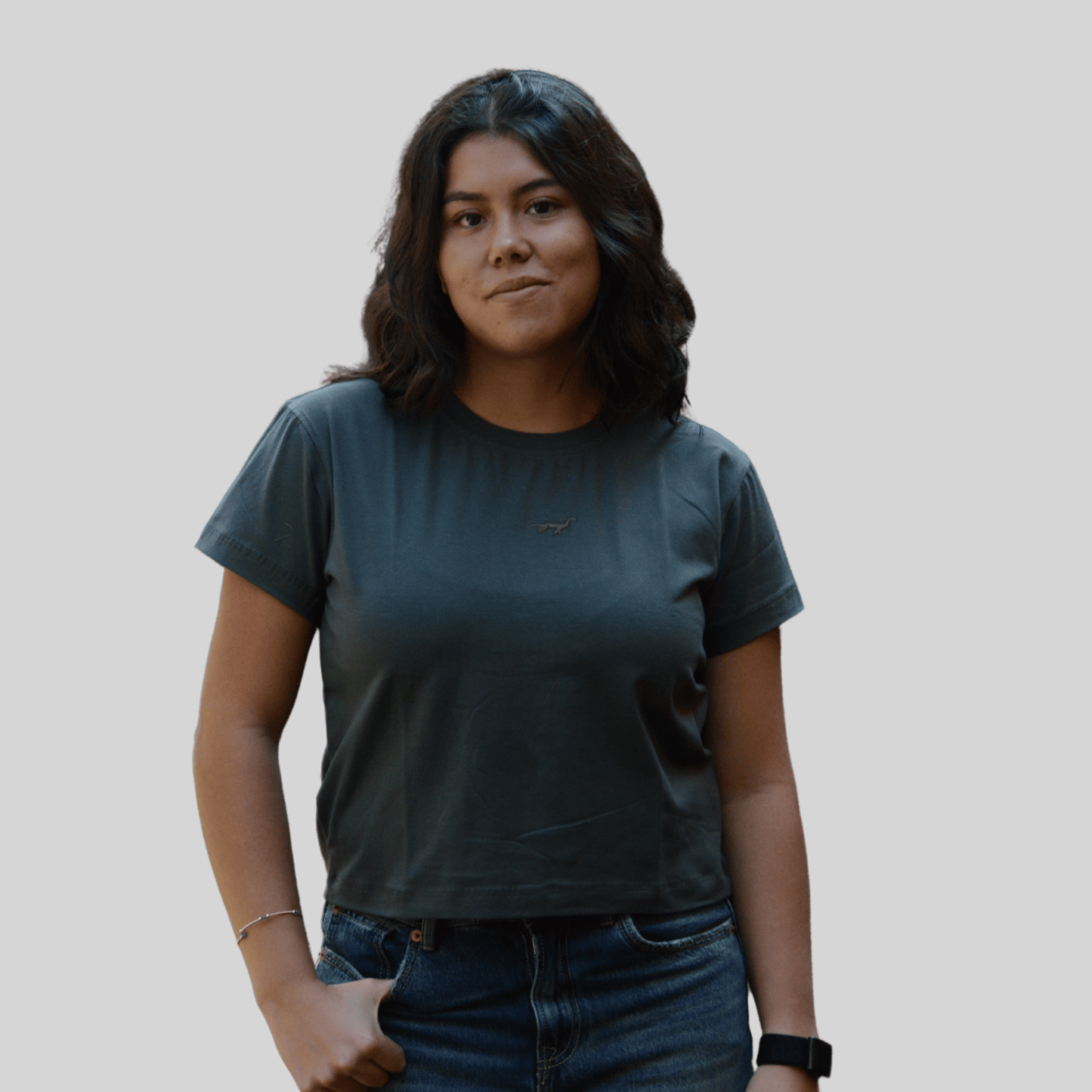 T-Shirt Básica Mujer Slim Fit