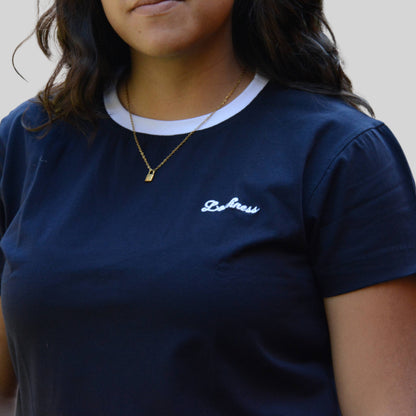 T-Shirt Bordado Lochness Mujer Slim Fit