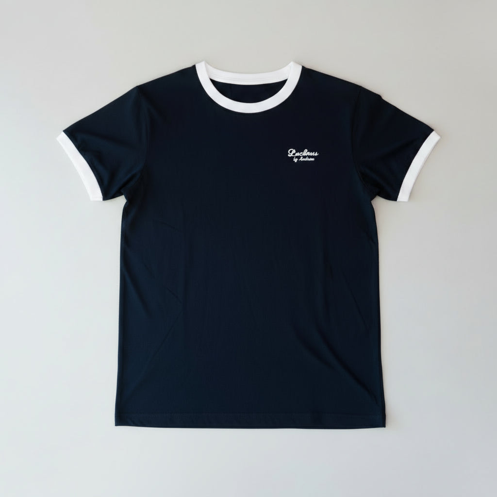 Camiseta de Manga Corta Combinada