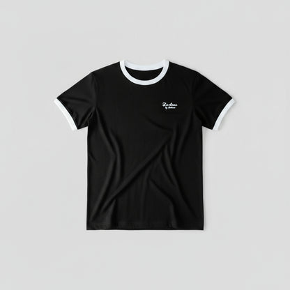 Camiseta de Manga Corta Combinada