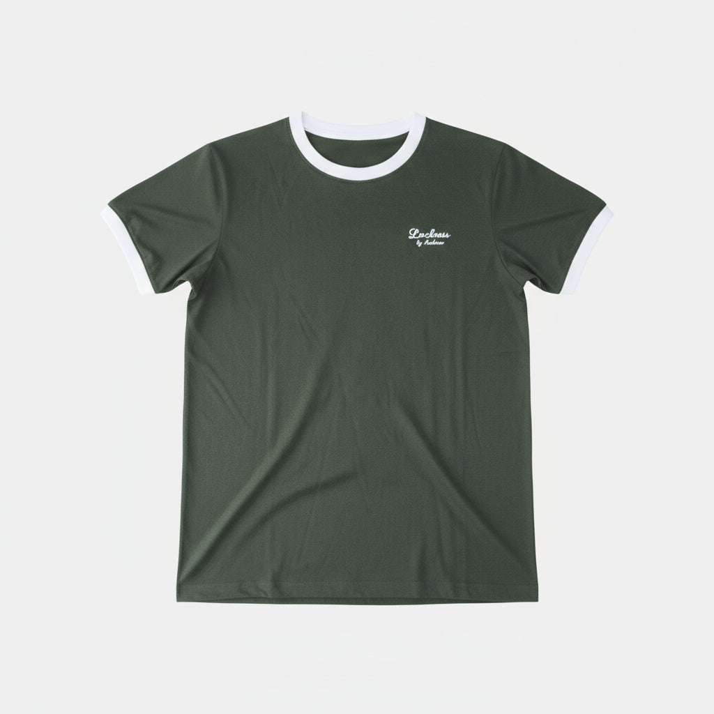 Camiseta de Manga Corta Combinada