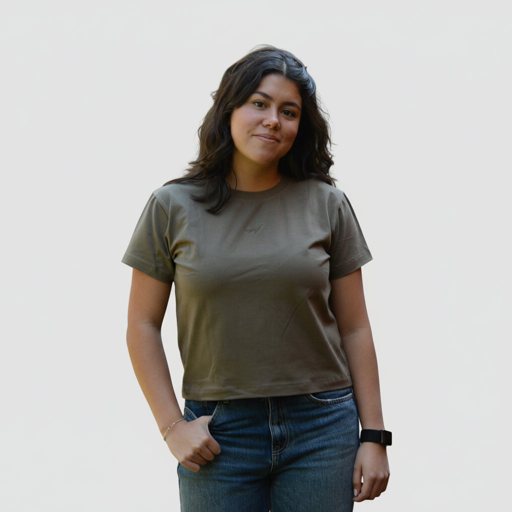 T-Shirt Básica Mujer Slim Fit