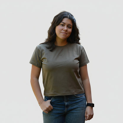 T-Shirt Básica Mujer Slim Fit